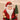 Estatueta de cabine de natal caixa musical luz enfeites de natal decorações caixa de música