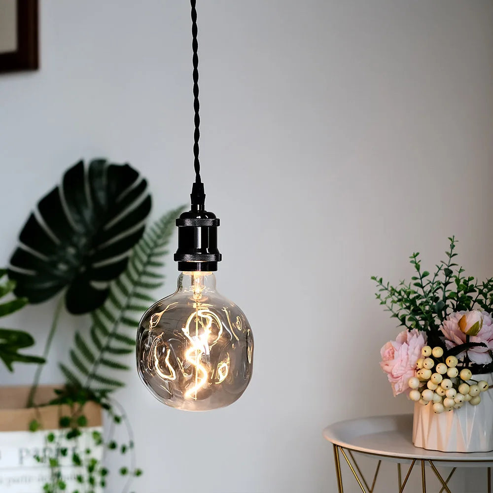 Tianfan antigo vintage lâmpada led edison 4w regulável 2000jelvin 110v 220v lâmpada decorativa