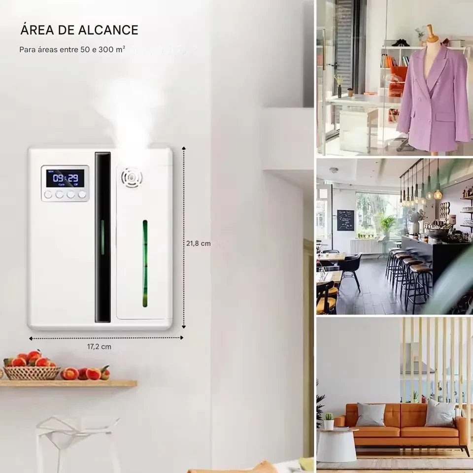 Difusor de Aromas Bluetooth para Ambientes