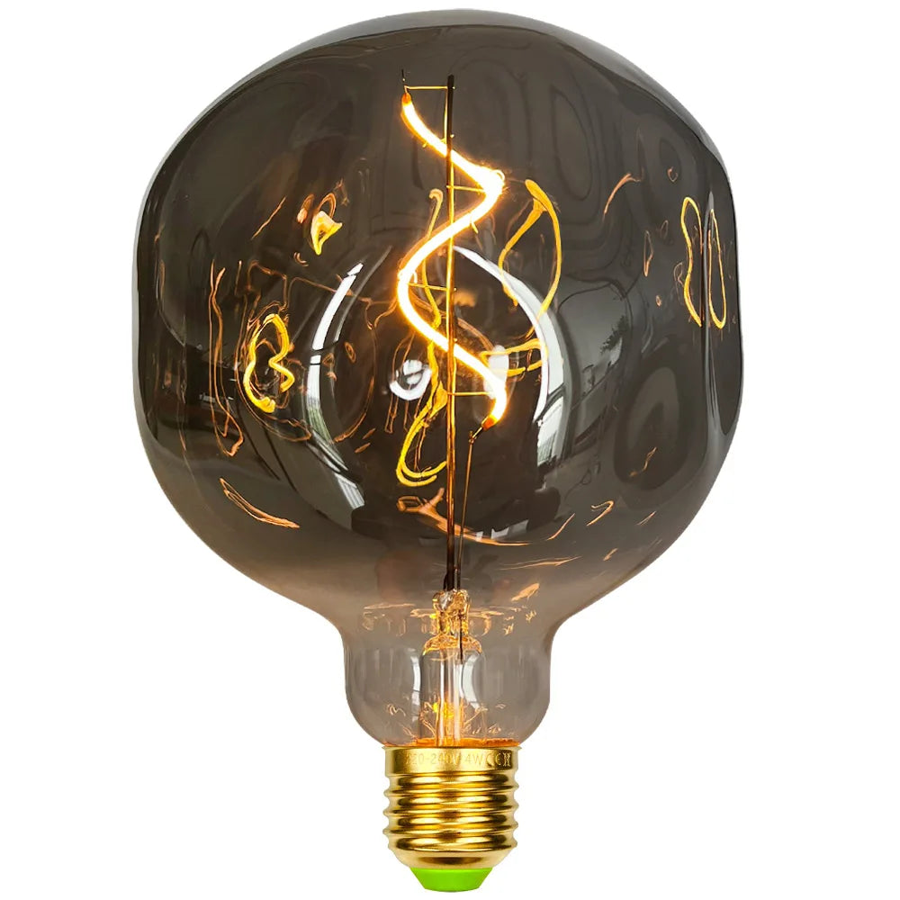 Tianfan antigo vintage lâmpada led edison 4w regulável 2000jelvin 110v 220v lâmpada decorativa
