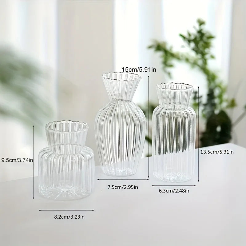 Vaso de vidro esculpido feito à mão - plantador hidropônico para decoração gótica de casa/escritório, mini presente para amantes de plantas