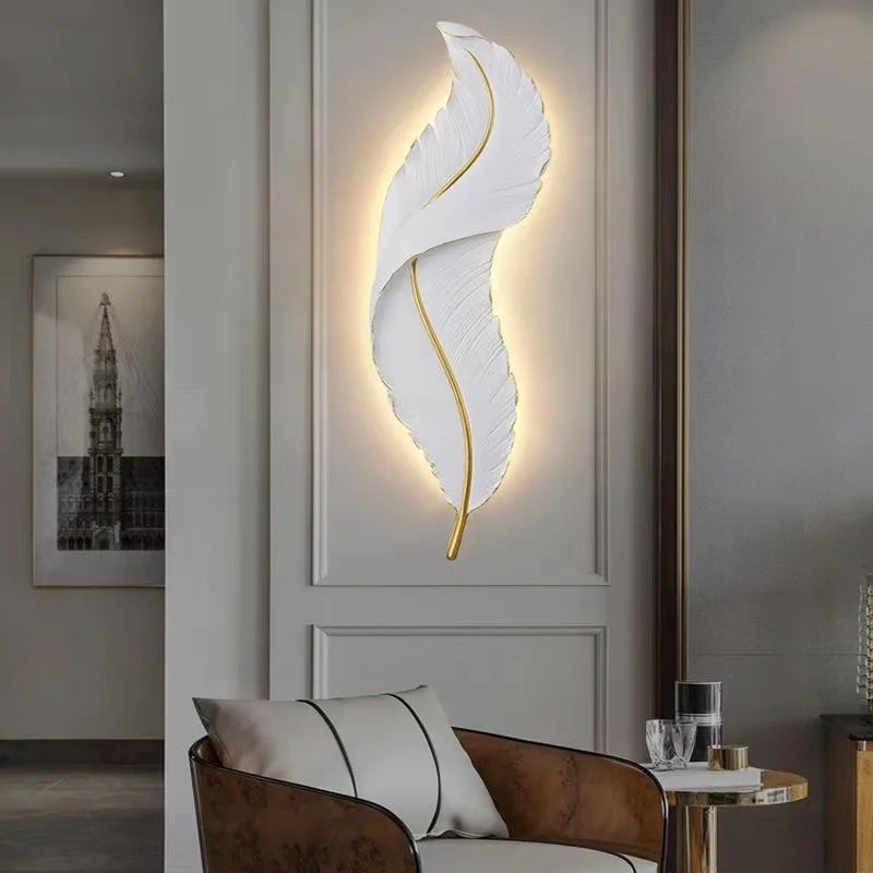 Moderno led pena lâmpadas de parede resina quarto cabeceira sala estar fundo parede corredor decoração casa lustres iluminação interior