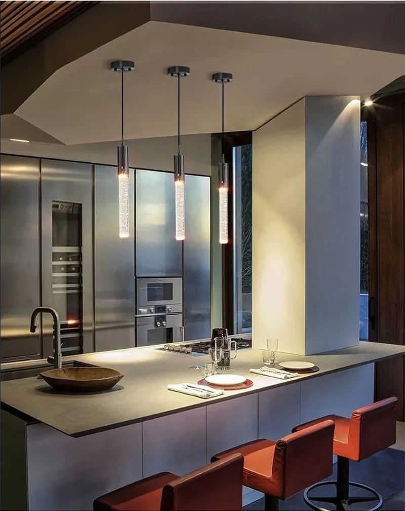 Moderno led lustre de cristal decoração para casa escada sala estar quarto barra do hotel criativo luzes lustre teto