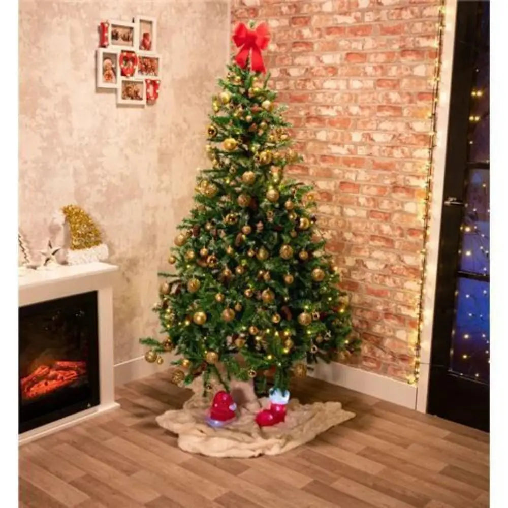 Conjunto de bolas de natal de plástico da moda, 100 peças, 18 cores, 8cm, bolas de árvore de natal suspensas, vitrine de enfeites de natal