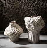 Vaso Cerâmico com Flores Secas