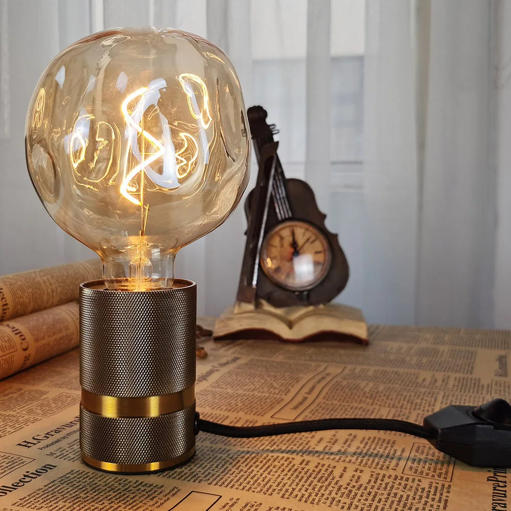 Tianfan antigo vintage lâmpada led edison 4w regulável 2000jelvin 110v 220v lâmpada decorativa