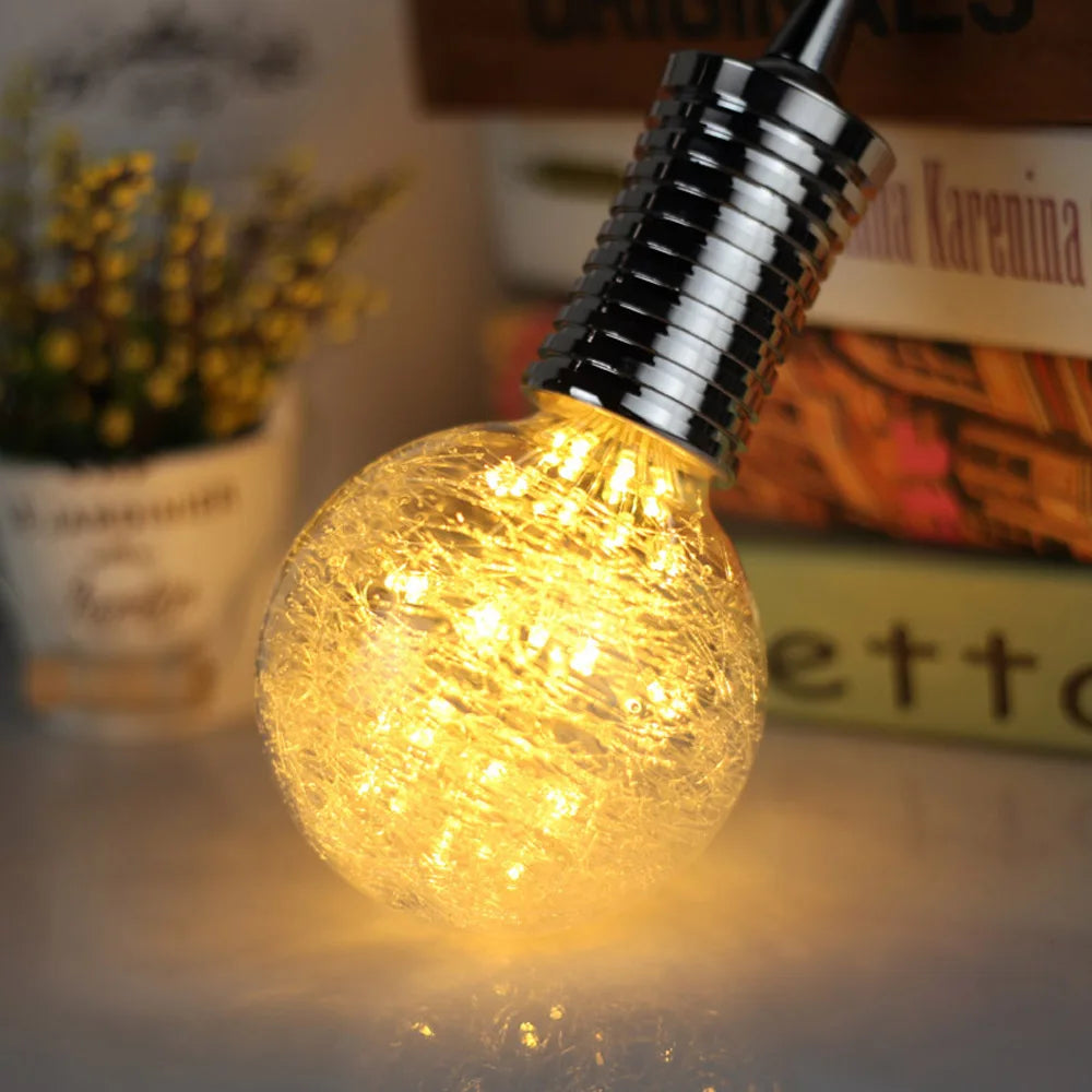 Tianfan vintage lâmpadas led g80/g95/g125 fibra de vidro luar lâmpada 3w 2200jelvin calor brilho edison lâmpada decorativa