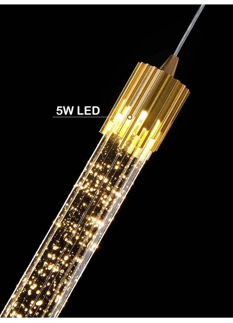 Moderno led lustre de cristal decoração para casa escada sala estar quarto barra do hotel criativo luzes lustre teto