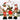 Boneca de natal telescópica feliz natal decorações para casa 2025 ornamento de natal natal navidad noel presentes ano novo 2026