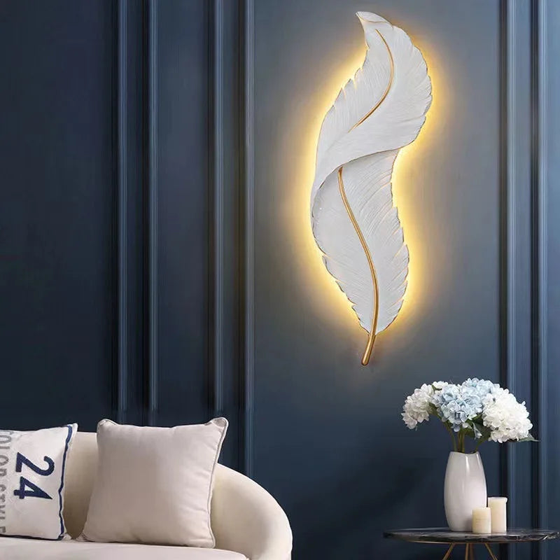 Moderno led pena lâmpadas de parede resina quarto cabeceira sala estar fundo parede corredor decoração casa lustres iluminação interior