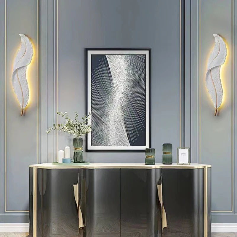 Moderno led pena lâmpadas de parede resina quarto cabeceira sala estar fundo parede corredor decoração casa lustres iluminação interior
