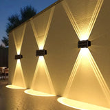 Luminária Solar de Parede LED Bicolor