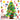 Felt Christmas Tree with LED String Lights para crianças, suspensão de parede, DIY, presentes de Natal, Merry Home Decor, Party Supplies, New Year Gifts