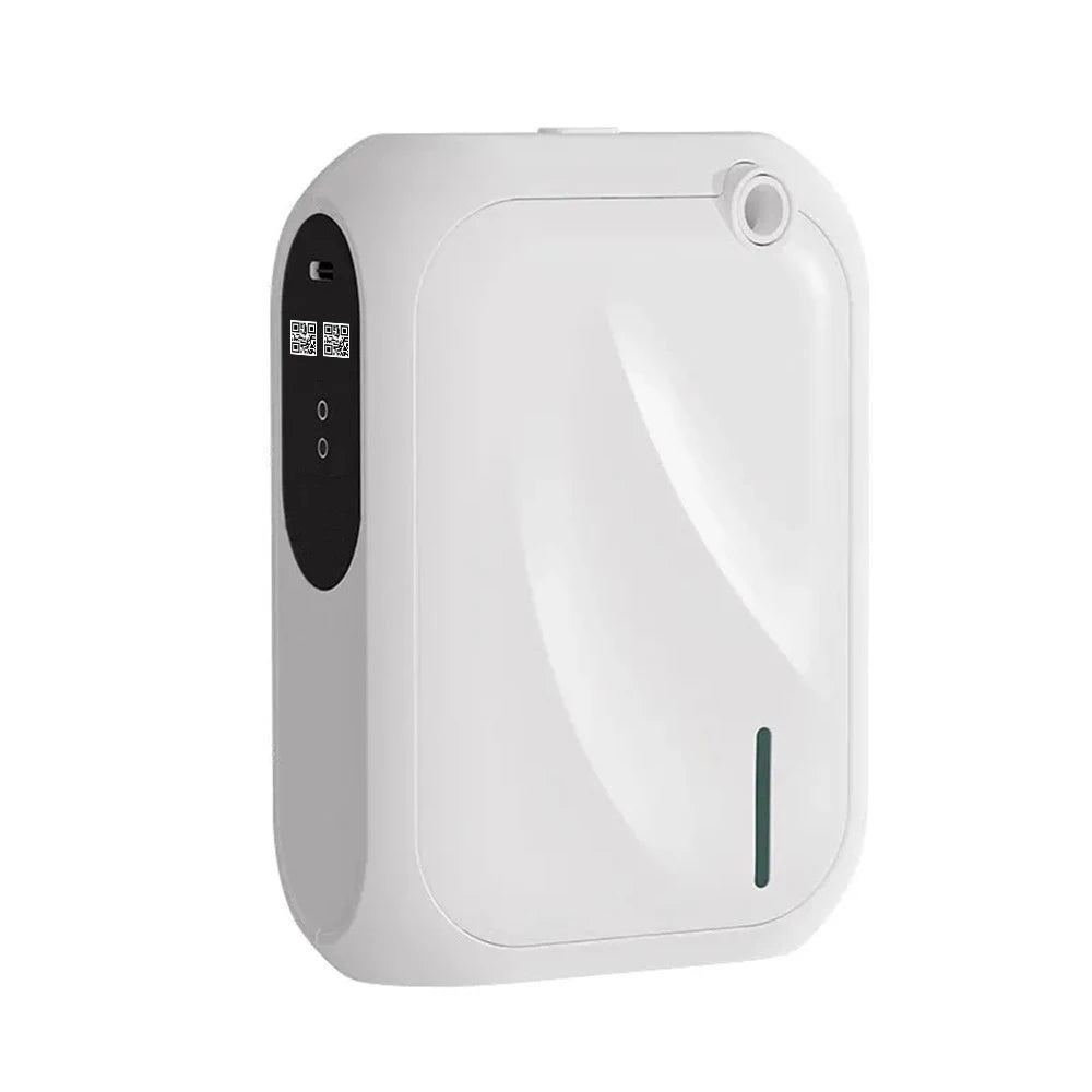 Cobertura 200m3 máquina de perfume hotel difusor de aroma fixado na parede difusor de óleo essencial para casa fragrância bluetooth controle app