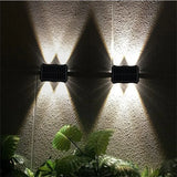 Luminária Solar de Parede LED Bicolor
