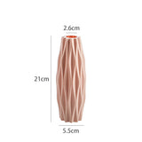 Vaso de Plástico PE com Design Origami