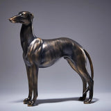 Estátua de Galgo em Resina, 22 cm