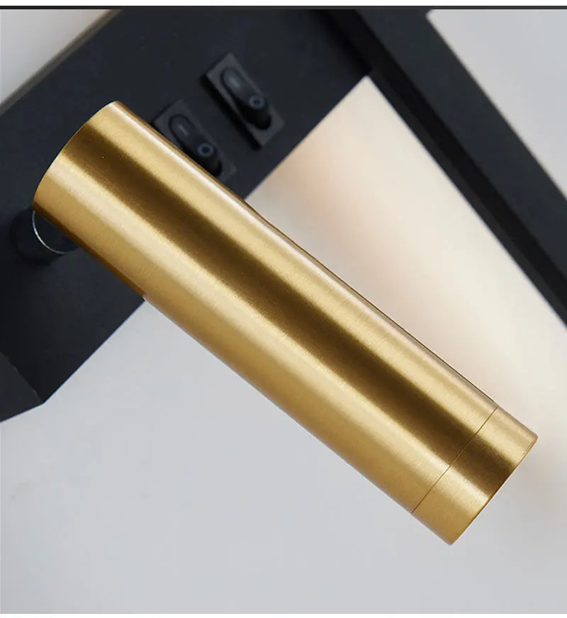 Lâmpada de parede nórdica moderna, preto e branco, minimalista, sala de estar, sofá, fundo, lâmpada decorativa, luz de luxo, quarto, cabeceira