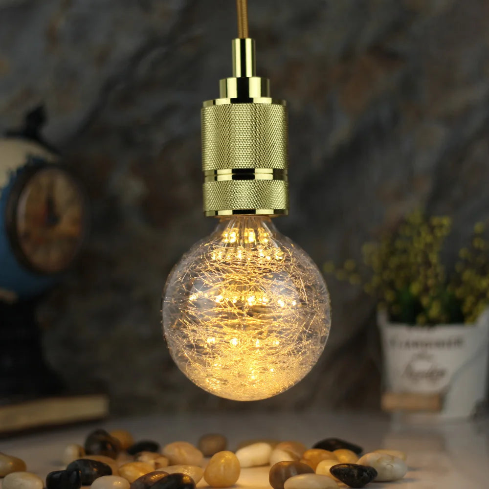 Tianfan vintage lâmpadas led g80/g95/g125 fibra de vidro luar lâmpada 3w 2200jelvin calor brilho edison lâmpada decorativa