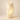 Lâmpada de Mesa 3D Estilo Creme Francês com Design Plissado