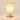 Luminária de Mesa USB Madeira com Abajur Cilíndrico