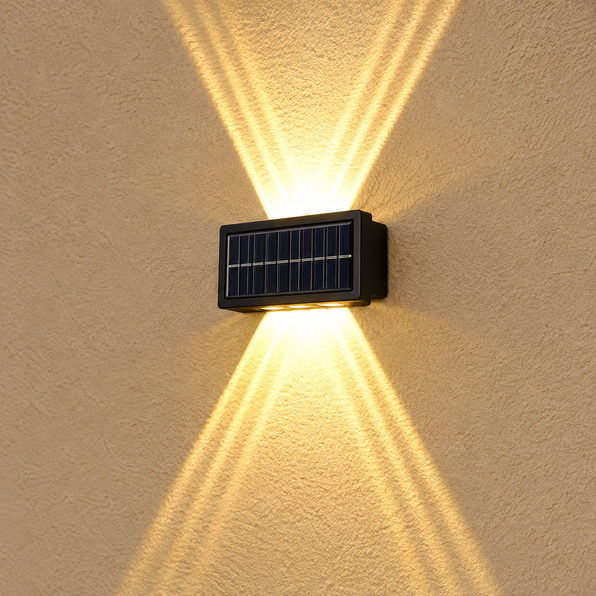 Luminária Solar de Parede LED Bicolor