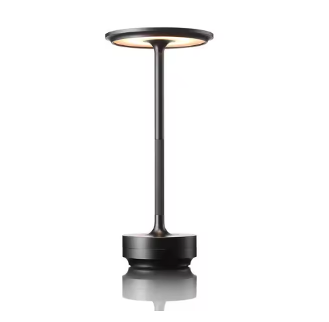 Luminária de Mesa LED com Carregamento USB e Toque Sensível