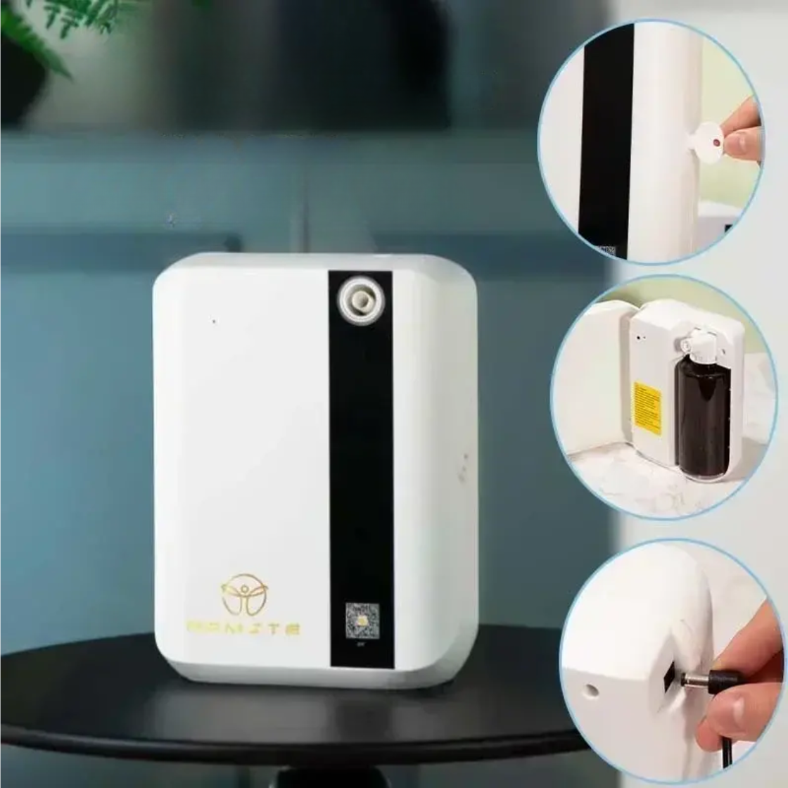 Difusor de Aromas Inteligente com Conexão Bluetooth 1500m³