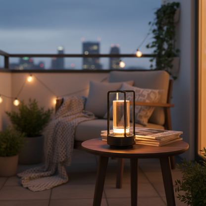 Candeeiro LED Moderno com Touche