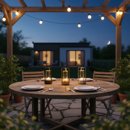 Candeeiro LED Moderno com Touche