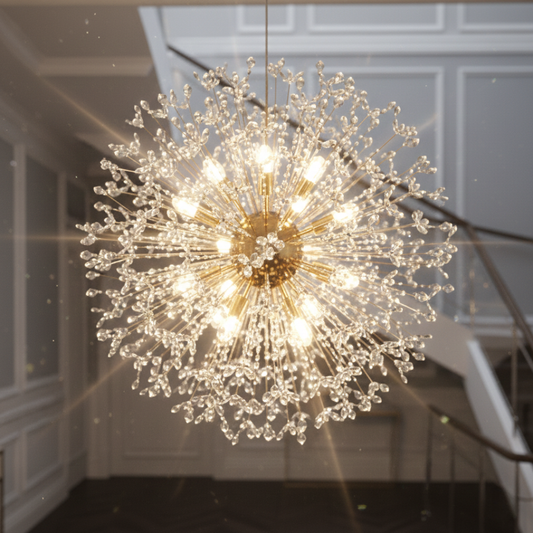 Luminária Pendant Crystal Luxe LED