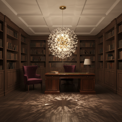 Luminária Pendant Crystal Luxe LED