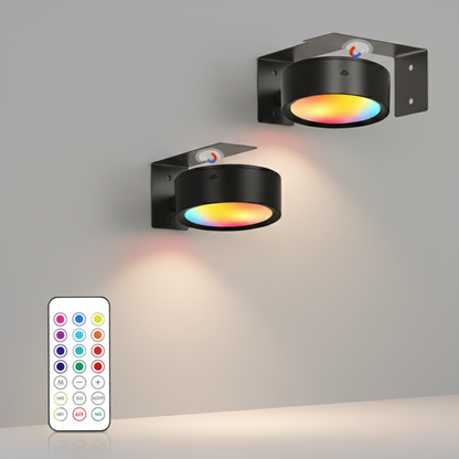 Arandela LED Magnética com Controle Remoto - Compre 1 e Leve 3