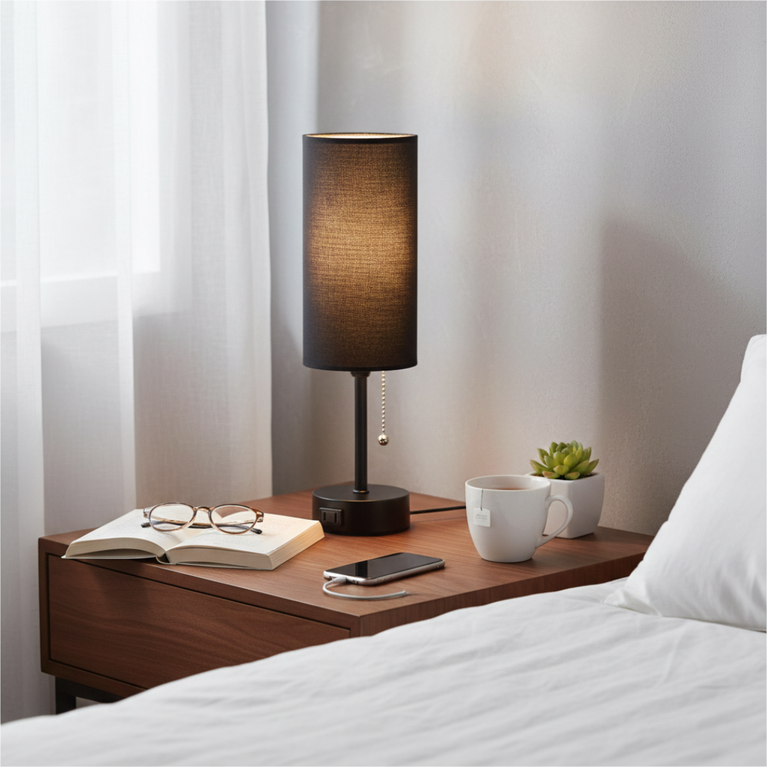 Luminária Recarregável Moderna | Elegância e Luz Variável