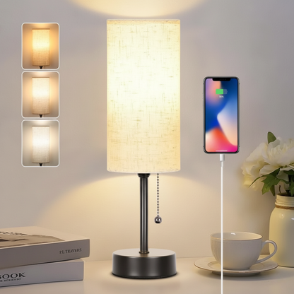 Luminária Recarregável Moderna | Elegância e Luz Variável