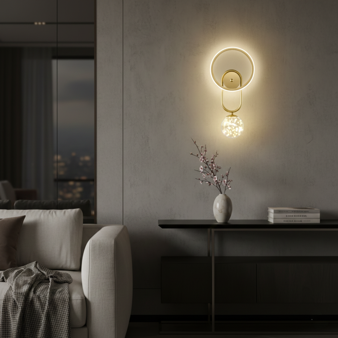Luminária de Parede Nordic Luxo | Moderno e Sofisticado
