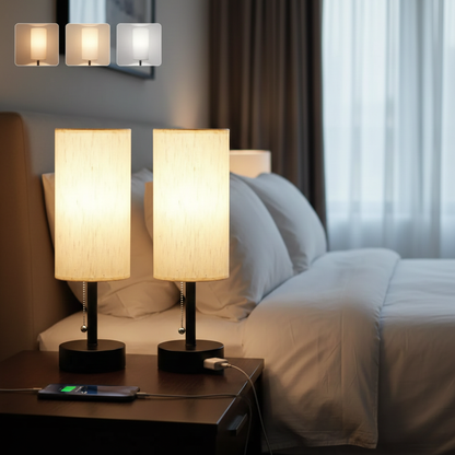 Luminária Recarregável Moderna | Elegância e Luz Variável