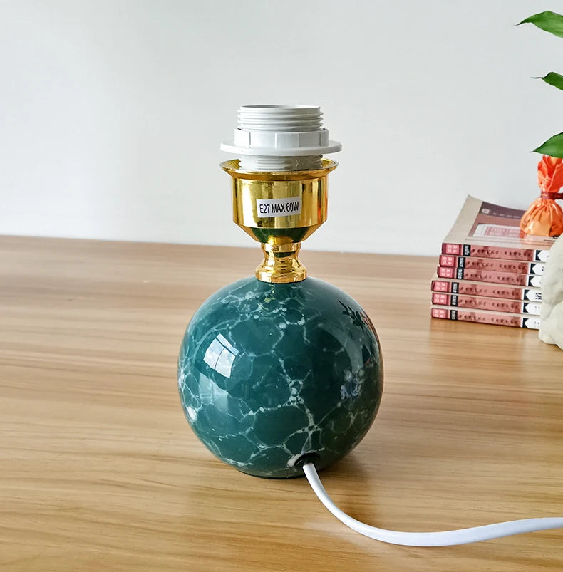 Miniatura Candeeiro De Mesa De Cerâmica, Elegante e Elegante Quarto Abajur, Cafe Bar Counter, Tabletop Atmosfera Lâmpada