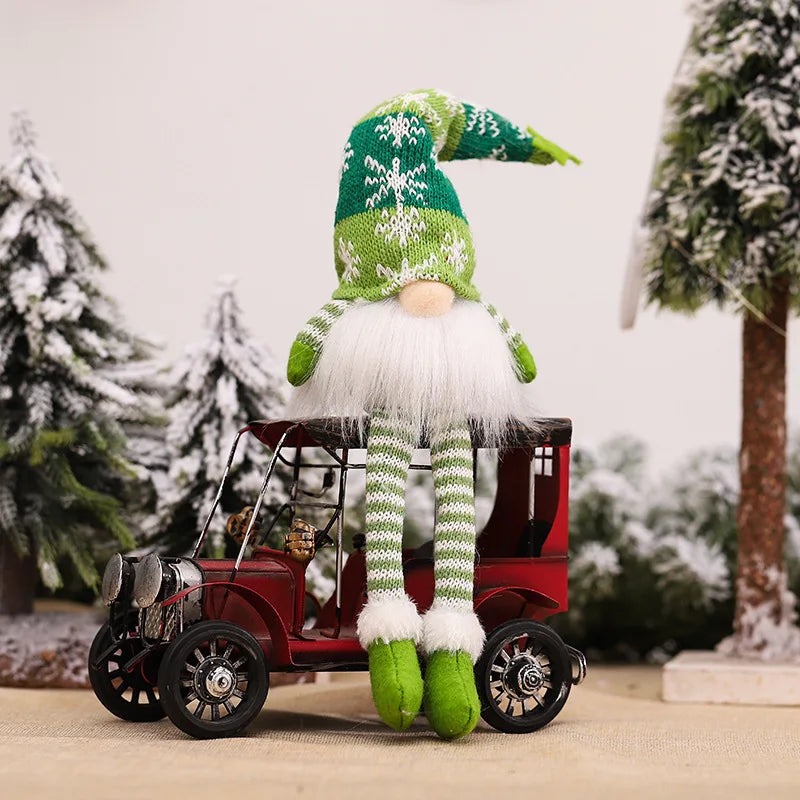 20/30cm led boneca sem rosto elfo gnome com luzes decoração de natal casa feliz natal navidad crianças presente de ano novo 2025
