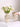 Vaso de cerâmica branco creme pintado em ouro retrô americano, sala de estar, mesa de centro, arranjo de flores, sensação sofisticada, água-bas