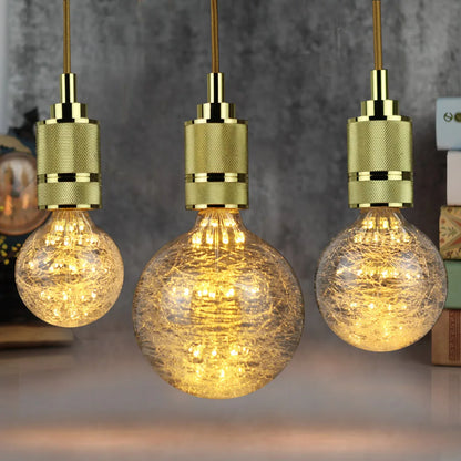 Tianfan vintage lâmpadas led g80/g95/g125 fibra de vidro luar lâmpada 3w 2200jelvin calor brilho edison lâmpada decorativa