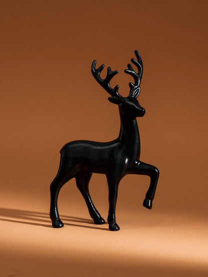 2 peças, decoração do quarto mãe veado bonito crianças decoração do quarto esculturas kawaii esculturas natal decoração para casa estatuetas fawn