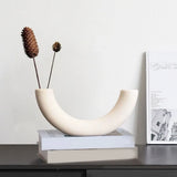 Vaso Decorativo Lua Crescente com Design 3D