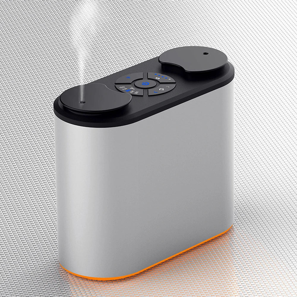 Difusor de aroma sem água, aromaterapia, óleo essencial, usb, alumínio, nebulizador, umidificador de ar para casa, hotel