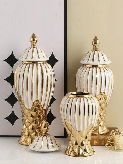 Vaso de cerâmica universal, frascos, artesanato e enfeites, decoração macia, vaso geral, hotel, cama de flores, decoração de casa, garrafas