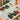 VIKAMA 4/6/8/10 unidades de jogos americanos estampados com árvore de Natal, tapetes de mesa de cozinha laváveis, jogos americanos decorativos de Natal