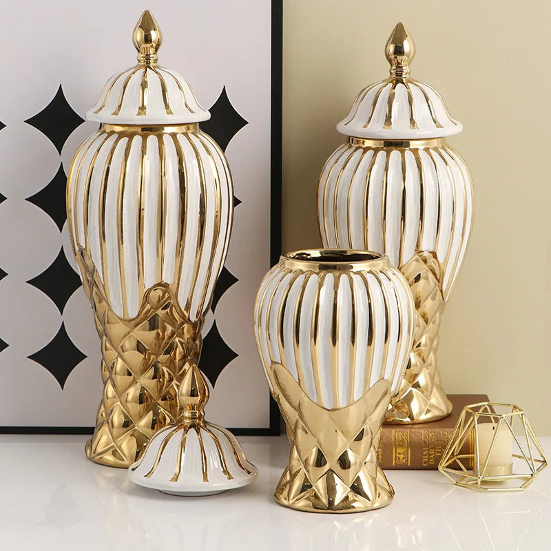 Vaso de cerâmica universal, frascos, artesanato e enfeites, decoração macia, vaso geral, hotel, cama de flores, decoração de casa, garrafas