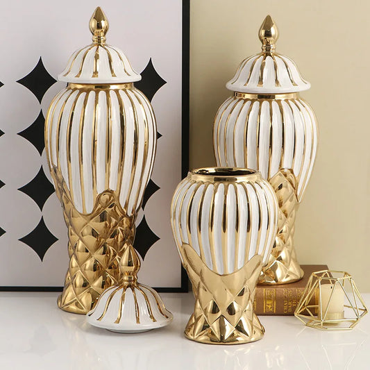 Vaso de cerâmica universal, frascos, artesanato e enfeites, decoração macia, vaso geral, hotel, cama de flores, decoração de casa, garrafas