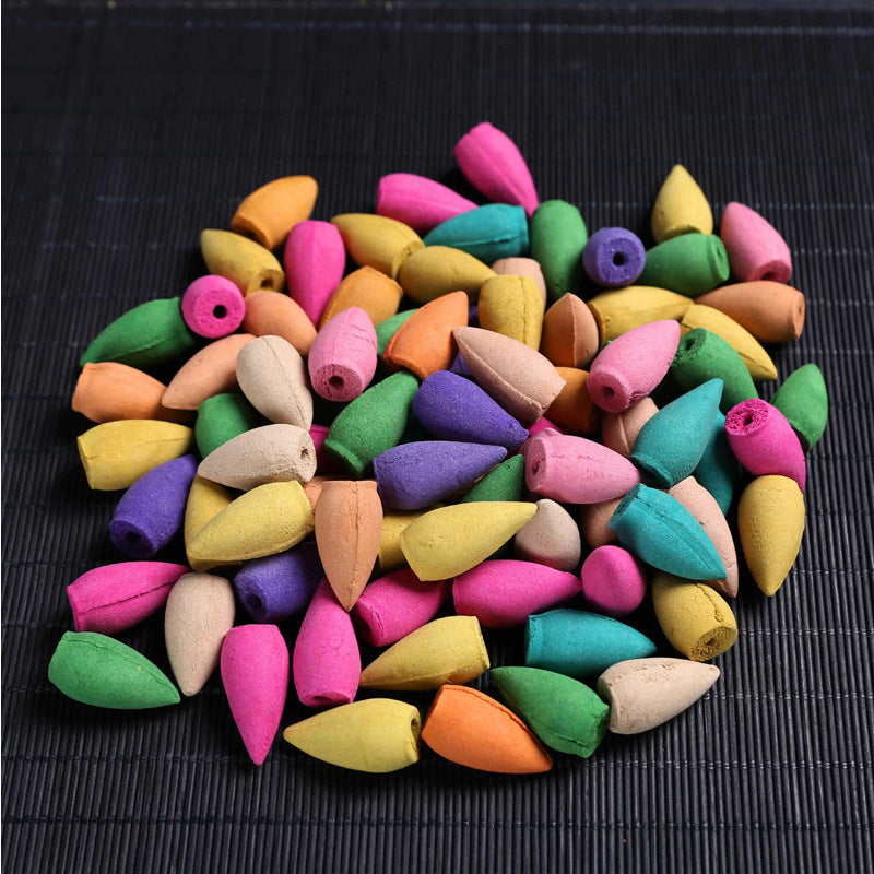 Incensário Cascata Zen com 10 Cones Aromáticos