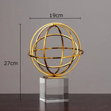 Estátua Geométrica de Metal